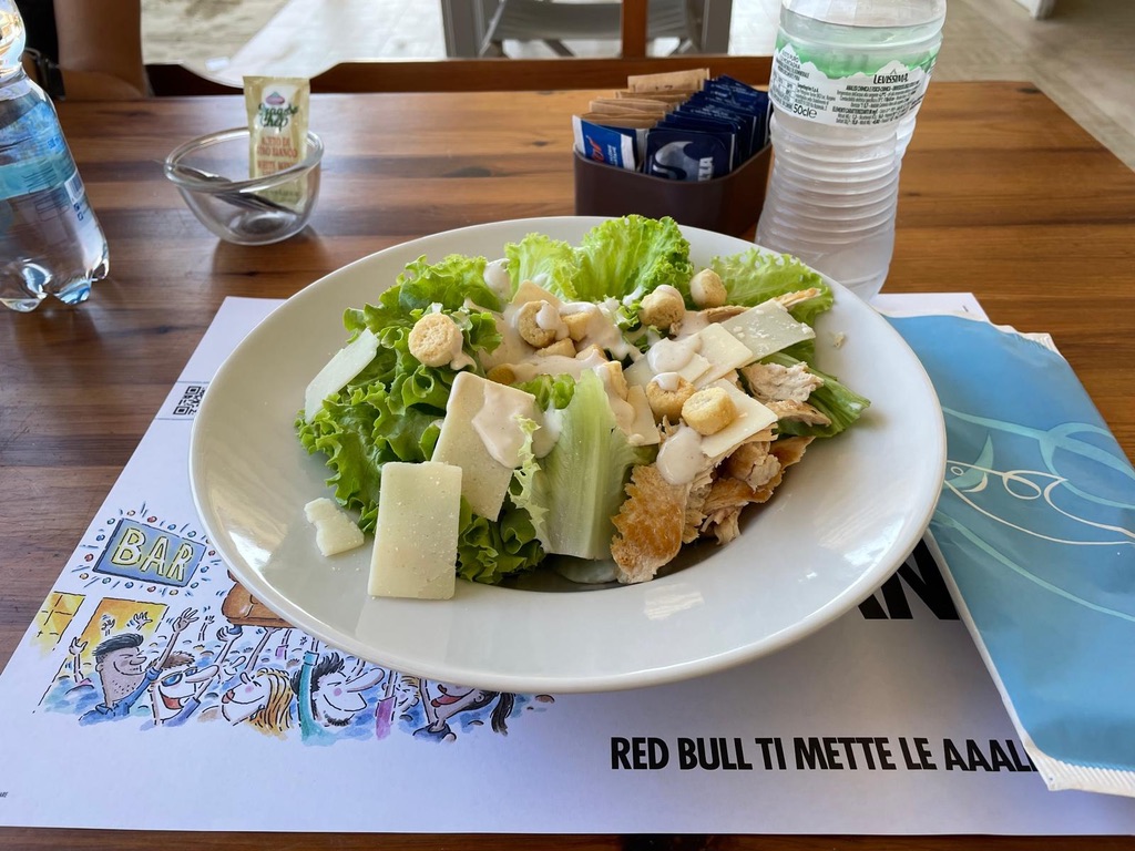 Una rinfrescante insalata
