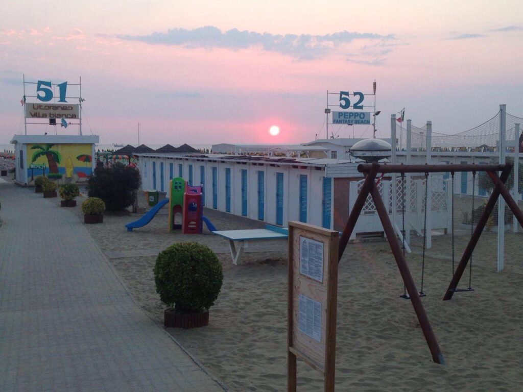 Lido 51 all'alba
